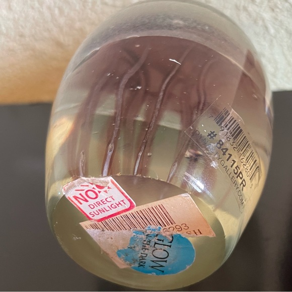 Glow in the Dark Lavender Dynasty Gallery Jellyfish Paper Weight - Picture 5 of 7